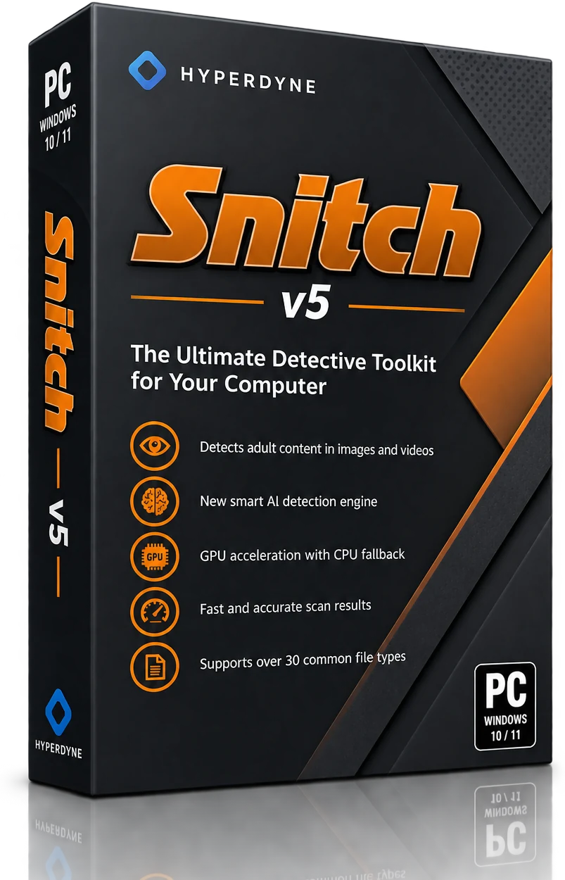 The Snitch 5 retail box.